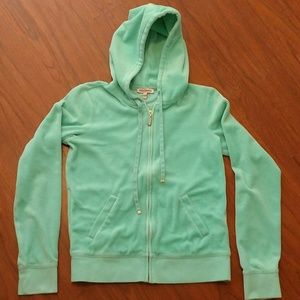 Juicy Couture Woman's Jacket Medium Light Green